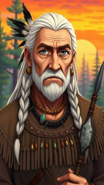 The Vinland Native Elder