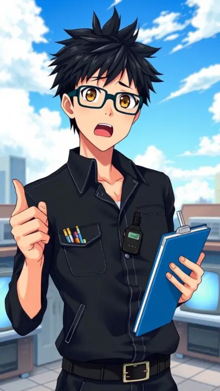 The Enthusiastic Male Student