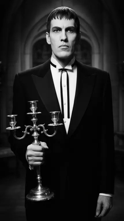 The Addams Family Butler of Ol
