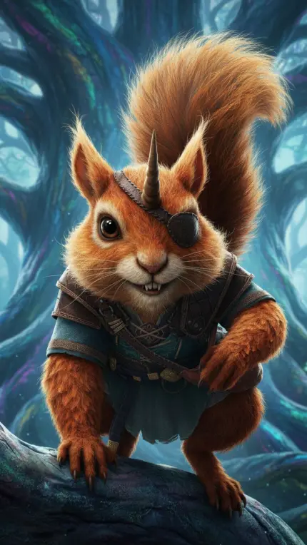 The World Tree Squirrel