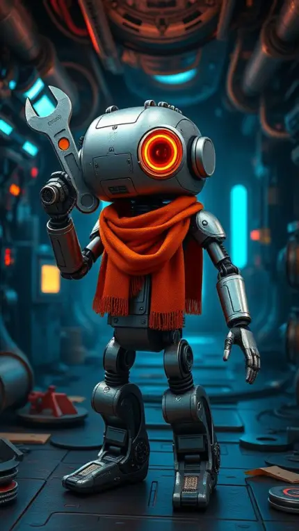 Sprocket the Maintenance Drone