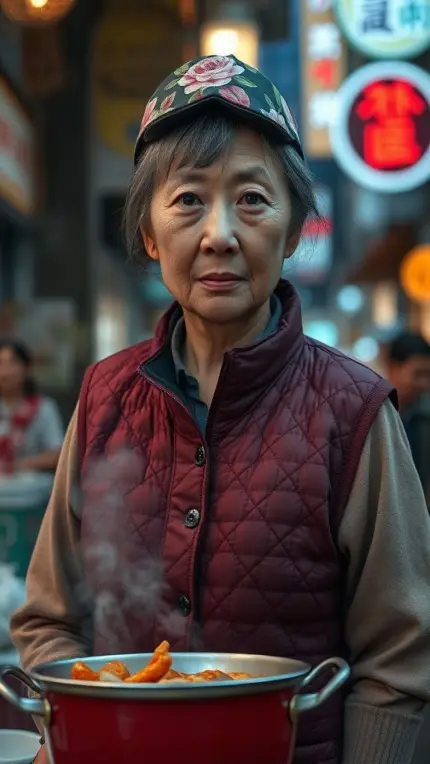 The Street Food Vendor