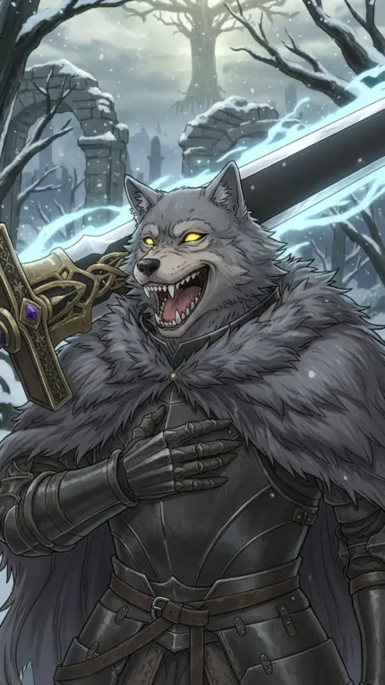 Blaidd the Half-Wolf