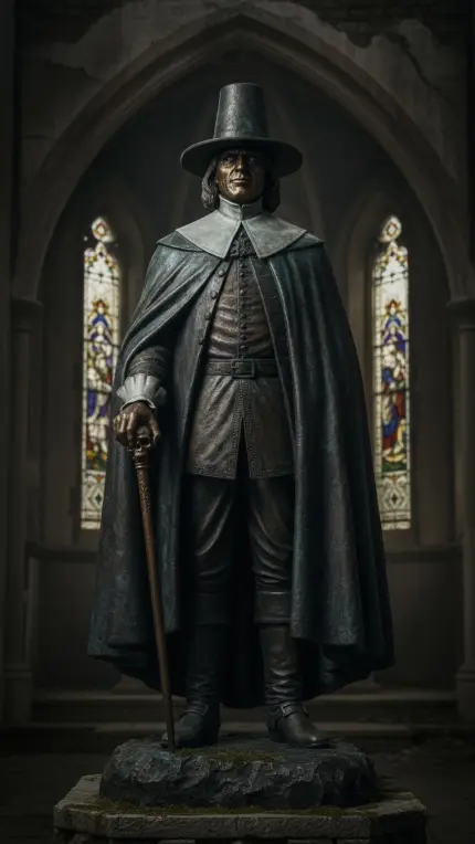 The Crackstone Statue