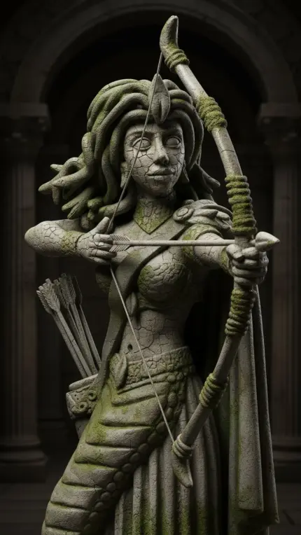 The Gorgon Statue