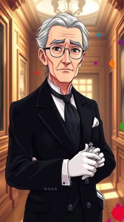 The Glooman Family Butler