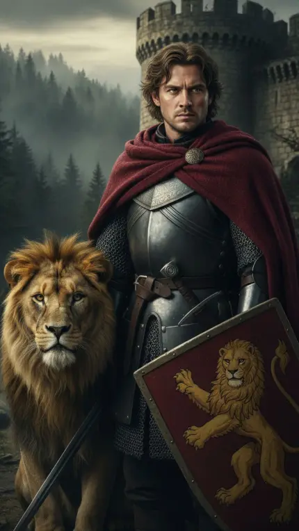 Sir Yvain of the Lions
