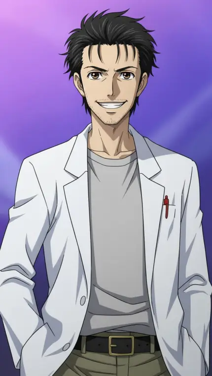 Rintaro Okabe The Mad Scientis