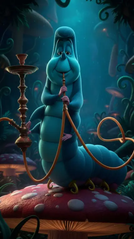 The Caterpillar Alice in Wonde