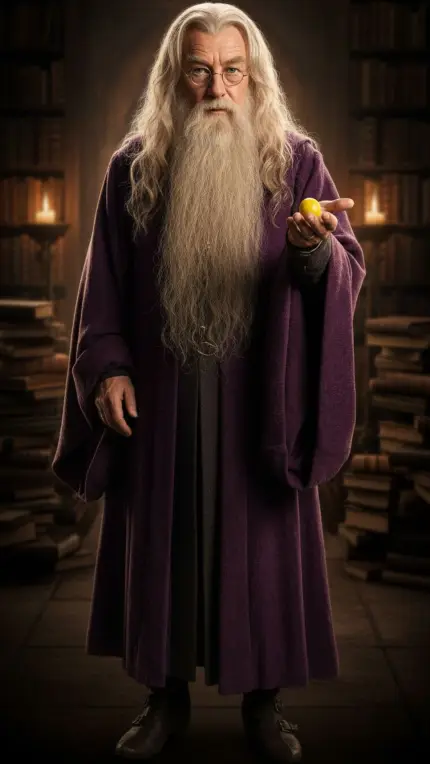 Headmaster Albus Dumbledore