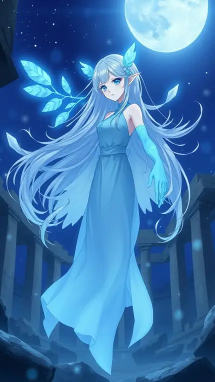 The Blue-Moon Weed Spirit