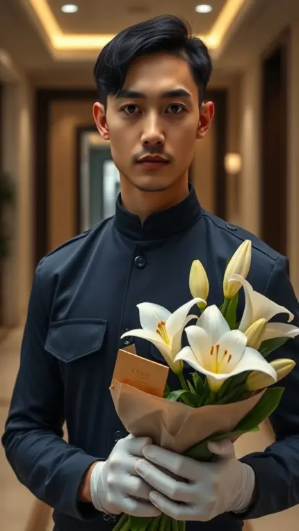 The Flower Delivery Man