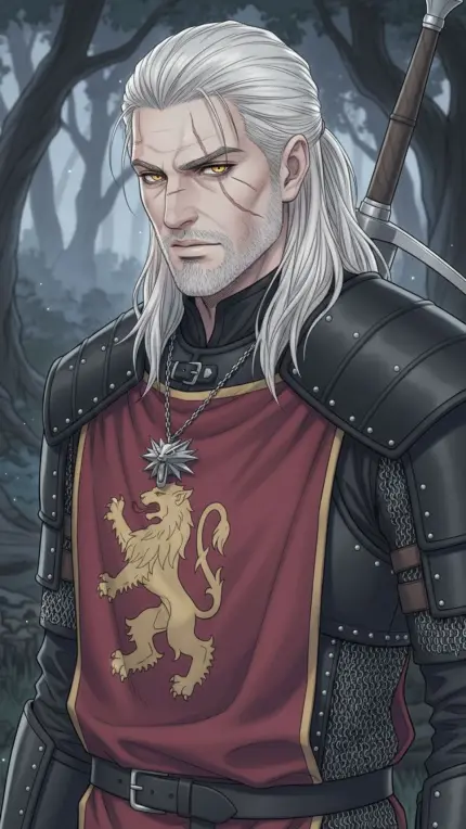 Geralt of Rivia Rivia Knighted