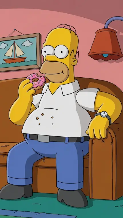 Homer J Simpson