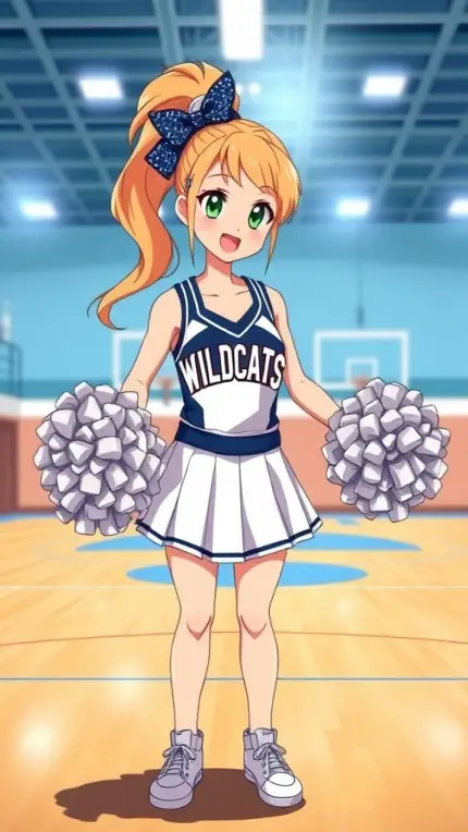 Wildcat Cheerleader