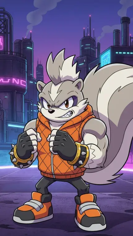 Tumble the Skunk