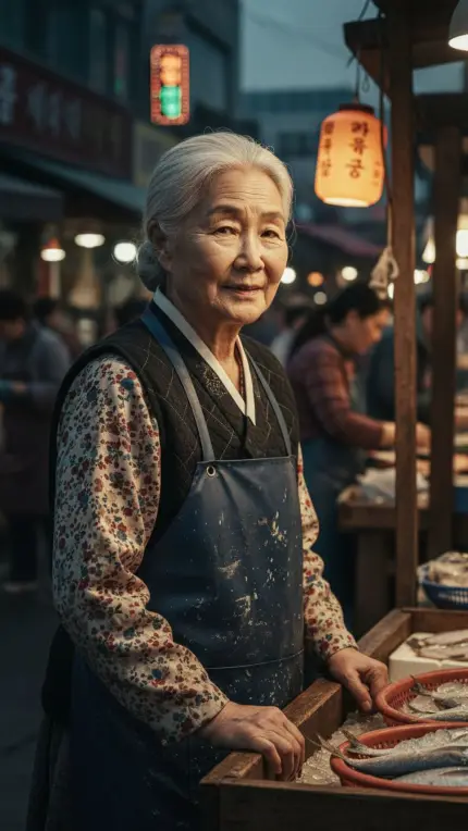 The Fish Market Vendor