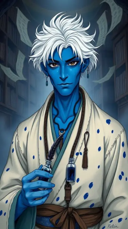 Kenji the Ink-Drinker
