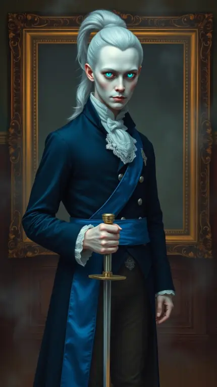 The Duelist in the Blue Sash