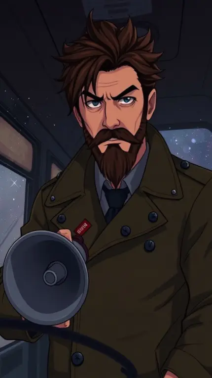 The Red Circus Leader