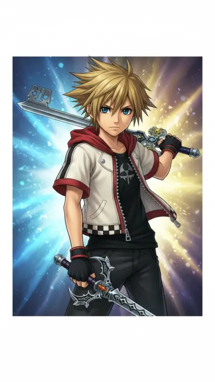 Roxas Dual Wielding Phase