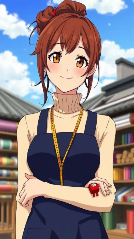 The Textile Shop Assistant