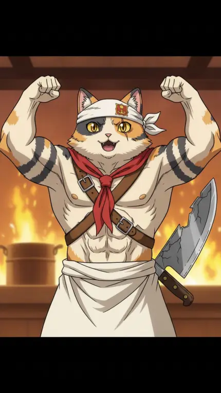 The Meowscular Chef