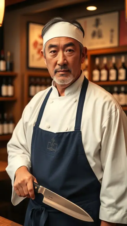 Proprietor of the Sushi Shop