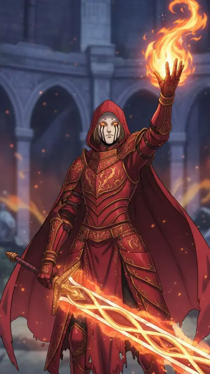 Fire Knight Queelign