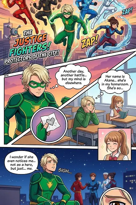 the justace fighters