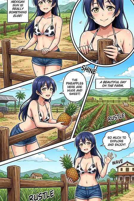 Umi Sonoda Vaca Pina Bikini.