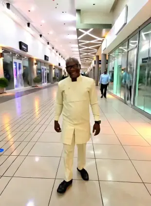 AI Video: Gentle, smile, soft turning interesting gesture