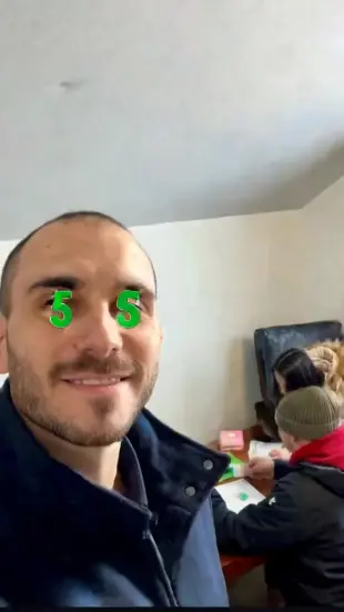 AI Video: Make me dance while money fall from the sky and i'm counting money