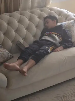 AI Video: Make the exact person to wake up jumping