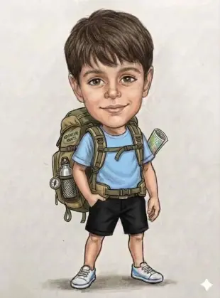 AI Video: 私は飛行機に乗って日本を訪問します