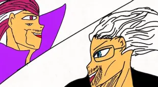 AI Video: Make them open domains like Gojo and Sukuna. Make them fighting then opening...