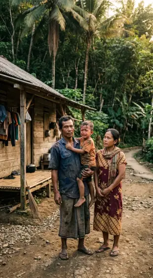 AI Video: Bukan saya cerita anak kecil yang tersesat dan di adopsi manusia yang hidup...