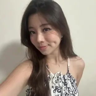 AI Video: she is naked giving a man a blowjob while looking at us