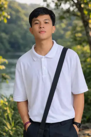 AI Video: smiling face, blink eyes