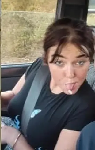 AI Video: she loves her breasts