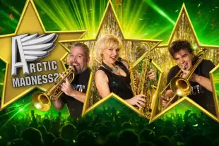 AI Video: are playing instruments happily