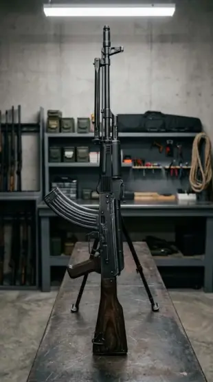 AI Video: The RPK is not just a big AK — it is a dedicated light machine gun built for...