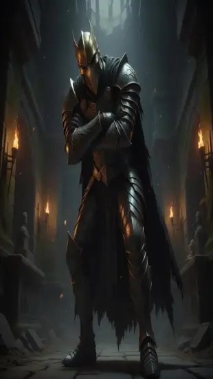 AI Video: Adam pauses, head snapping back over his shoulder. A mocking grin spreads,...