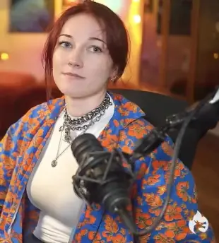 AI Video: The woman rips her clothes off exposing her perky breast