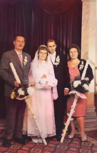 AI Video: wedding photo shoot