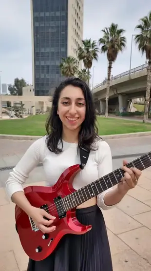 AI Video: She's playing