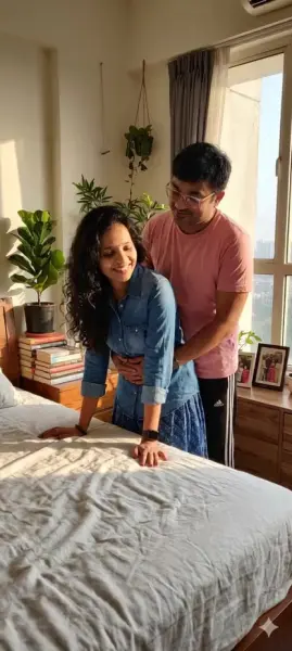 AI Video: romantic couple.