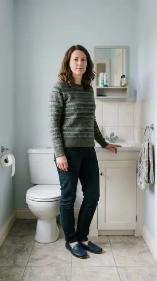 AI Video: Mum going toilet