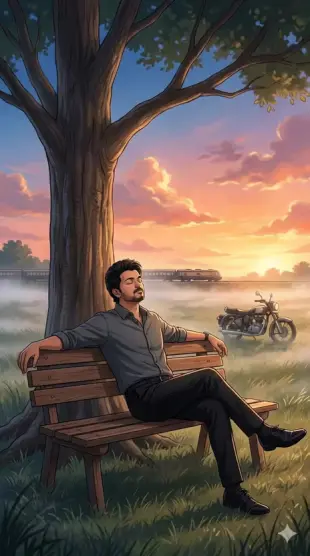 AI Video: Character animation :
subtle breathing motion, 
shirt fabric moving...