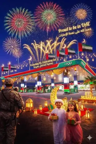 AI Video: I want the kids in joy and gifting the soldiers 
Fireworks in the sky,...